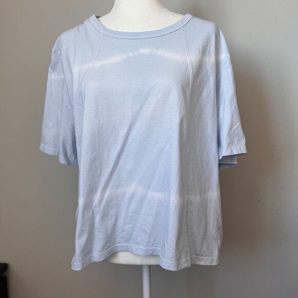 Pamut Zero Waste Tee in Cloud Stripe (2XL) - Picture 1 of 6